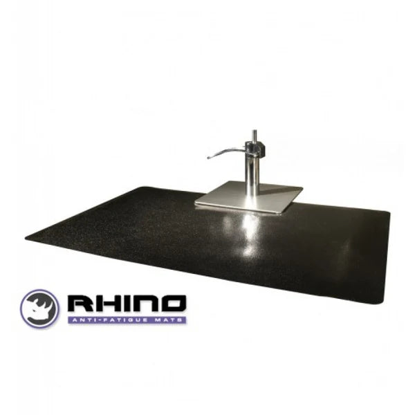 Rhino® Anti-Fatigue Salon Chair Mat Rectangle with Square Cut-out