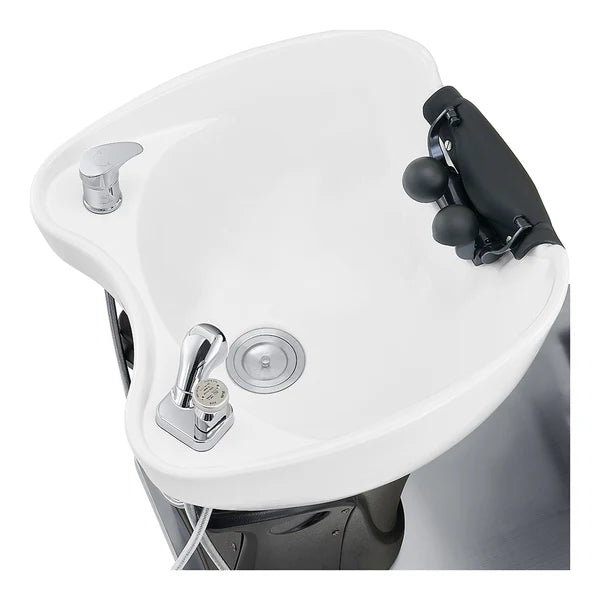 Maximus Spa Salon Reclining Shampoo Bed with Rotating Seat