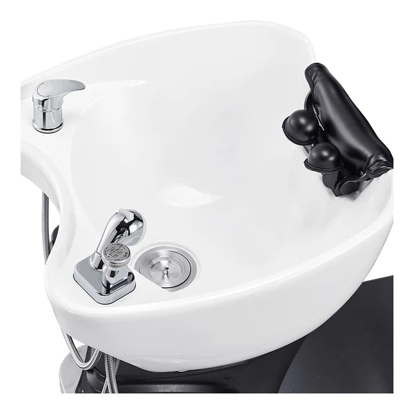 Maximus Spa Salon Reclining Shampoo Bed with Rotating Seat