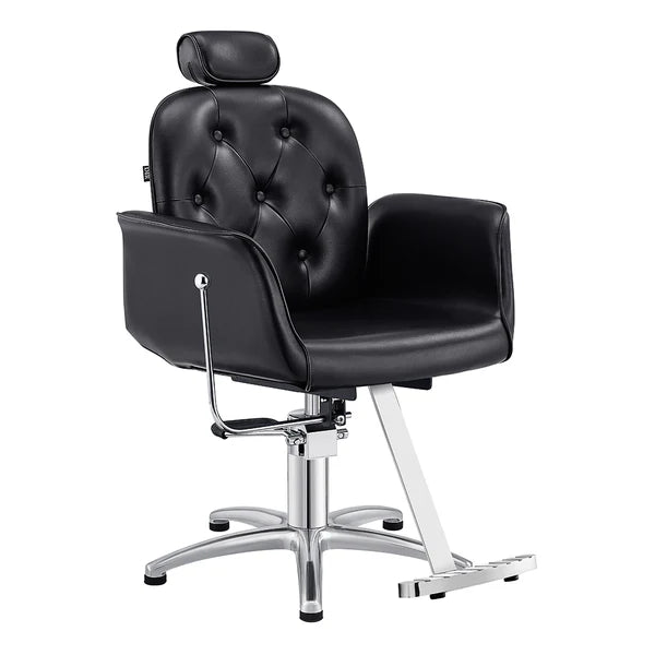 Noir Reclining Hydraulic Salon Chair