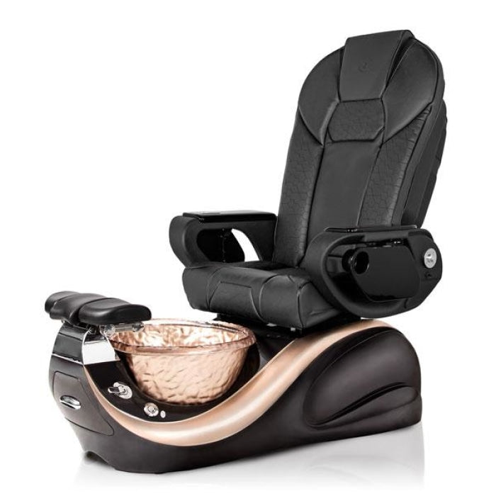 Vespa DUOTONE Pedicure Chair, Throne Black Seat