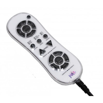 Remote controls, remote controllers, or remote control wires for pedicure chairs. Huge selections of brand names remote control wires for big manufacturers available as well. Email us a picture of what you have and we can better assist you.