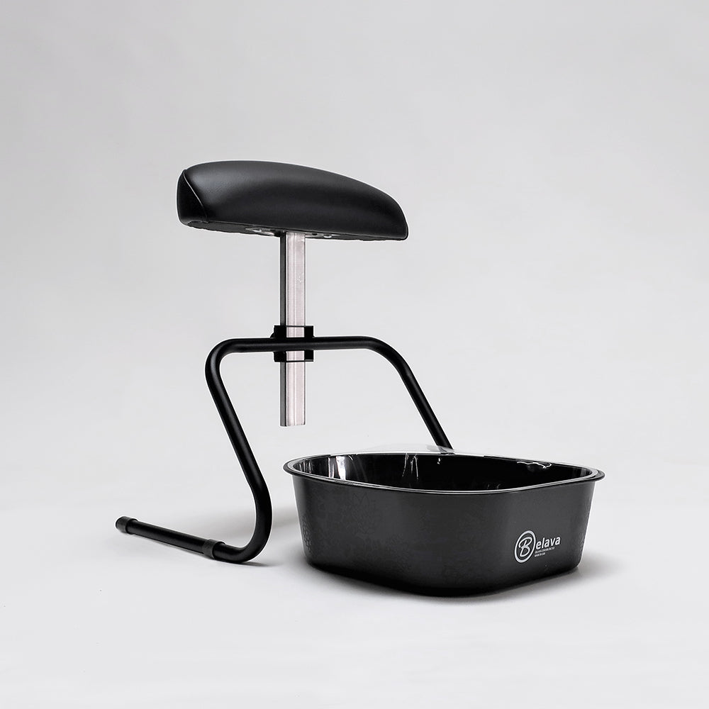 Free-Standing Foot Rest - In Black