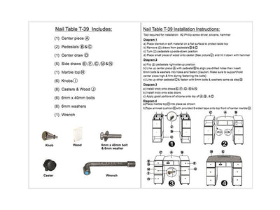 T-39 Nail Table