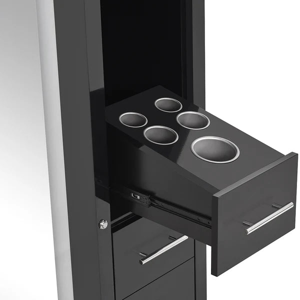 Adonis Double LED Lighted Salon Station