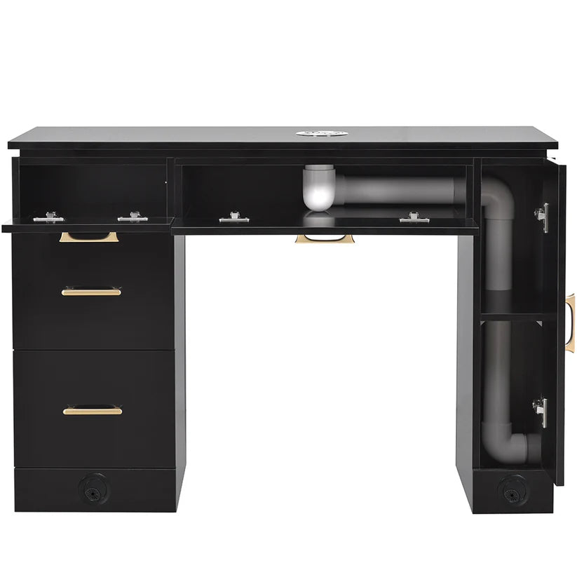 Avalon Manicure Table with Ventilation