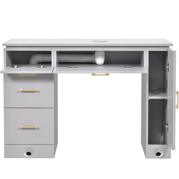 Avalon Manicure Table with Ventilation