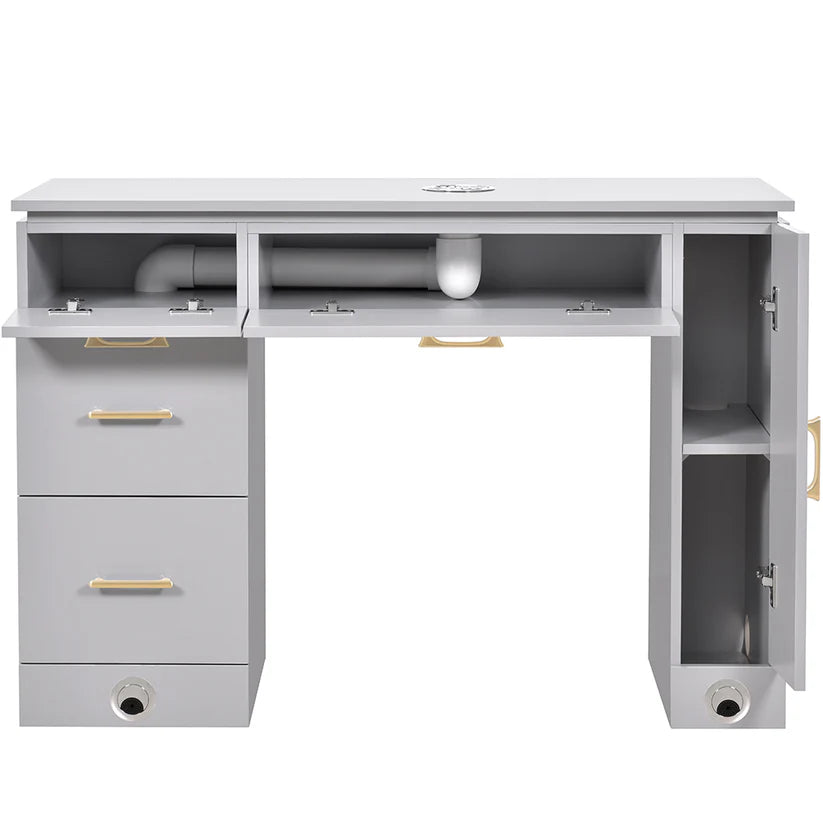 Avalon Manicure Table with Ventilation