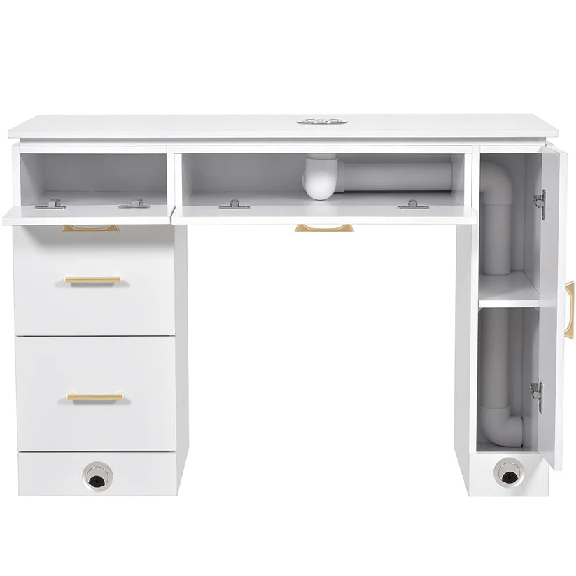 Avalon Manicure Table with Ventilation