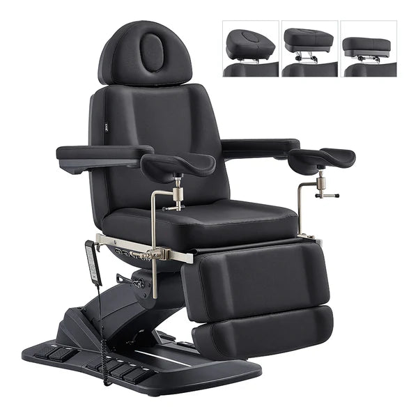 Geneva 4-Motors Exam Table with Stirrups - OB GYN Gynecology