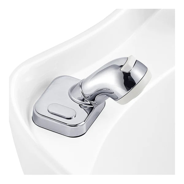 Ceramic Salon Shampoo Bowl Sink - Vacuum Breaker
