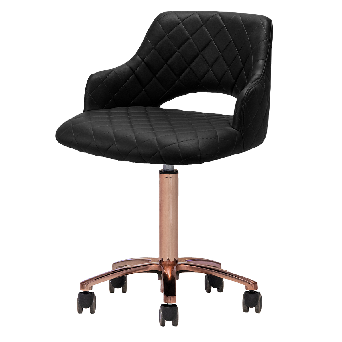 Gem Gold Edition Manicure Technician Stool