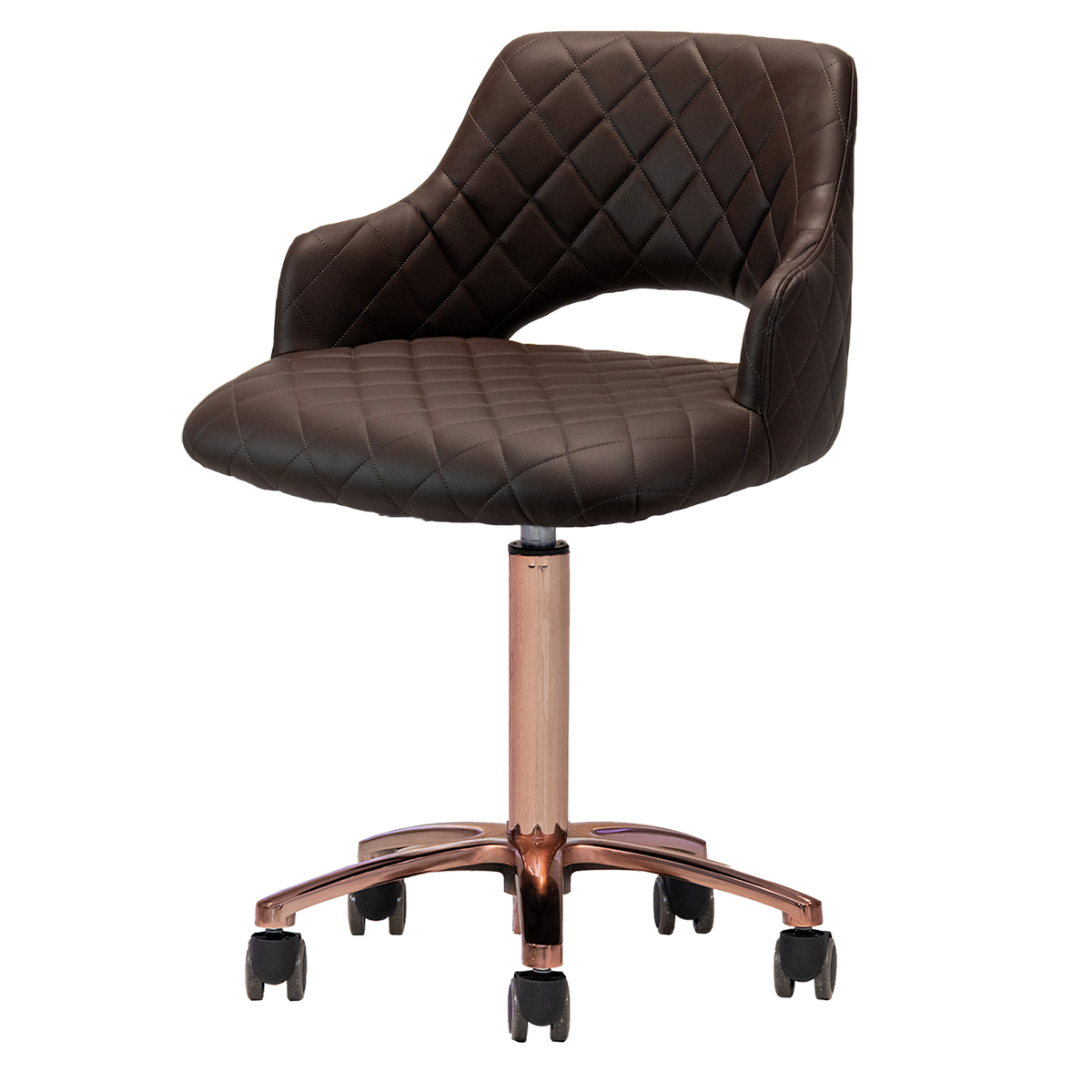 Gem Gold Edition Manicure Technician Stool