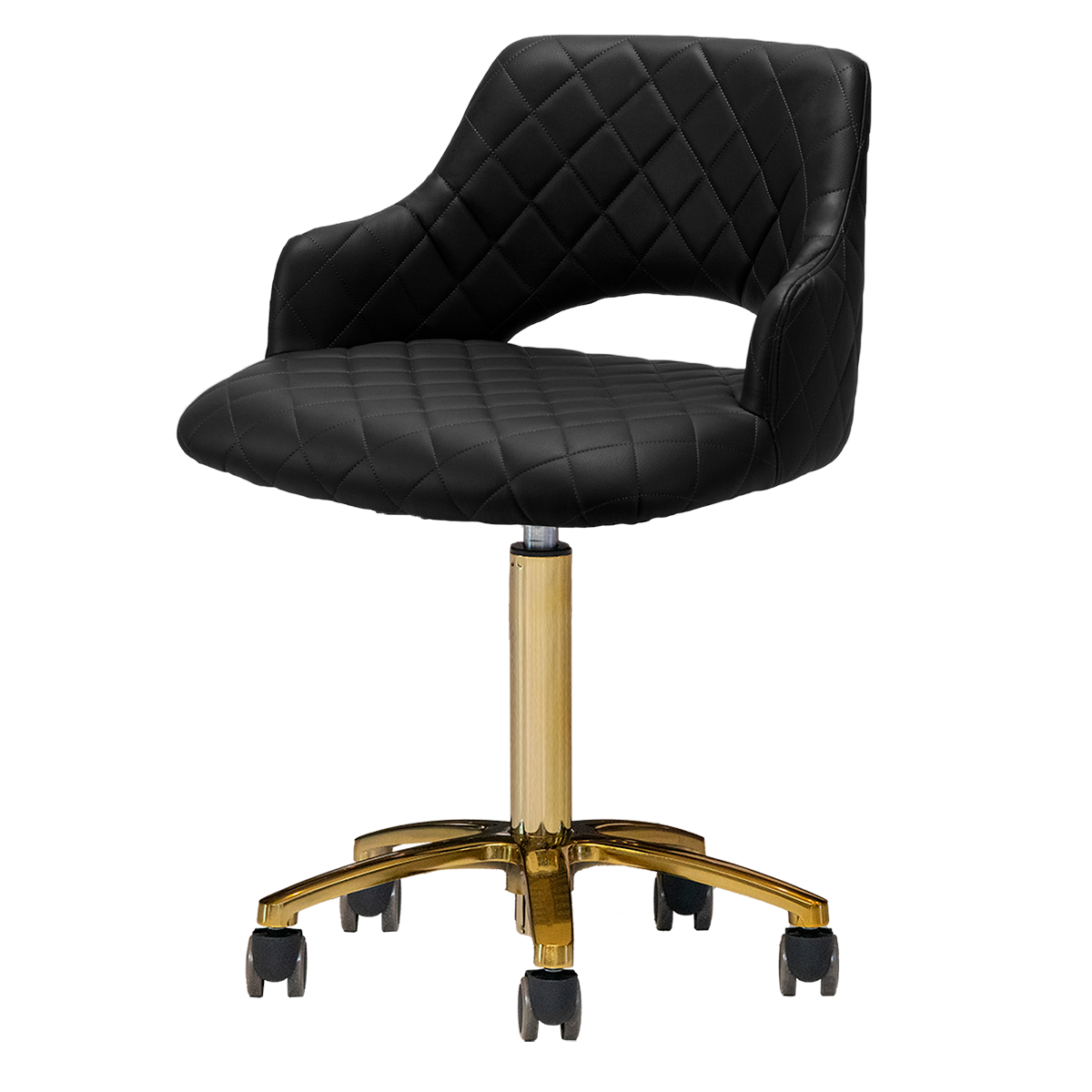 Gem Gold Edition Manicure Technician Stool