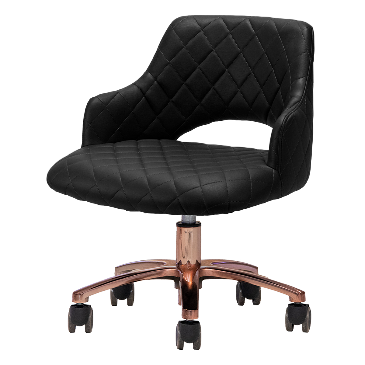 Gem Gold Edition Pedicure Technician Stool