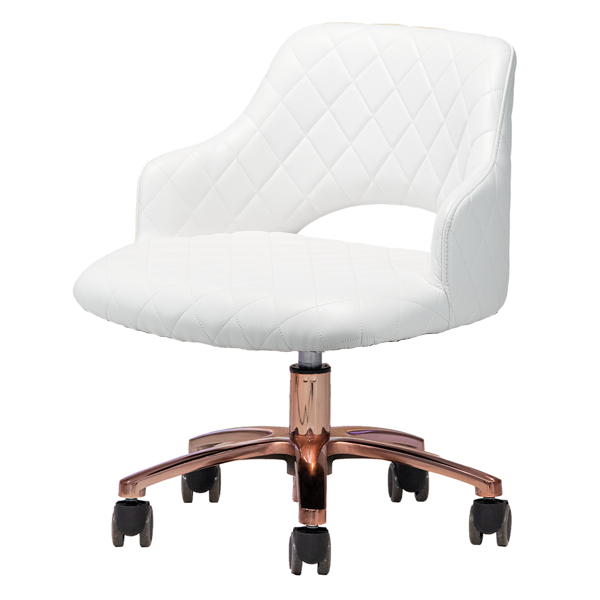 Gem Gold Edition Pedicure Technician Stool