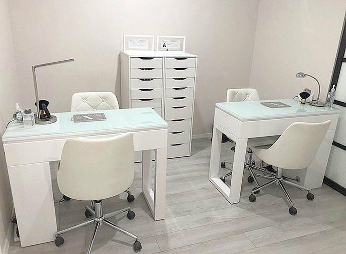 Valentino Lux Nail Table Valentino Lux Manicure Table Beauty Spa Expo