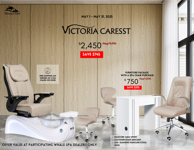 Victoria Caresst II Pedicure Chair Package Deal