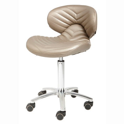 1010H Chevron Manicure Technician Stool