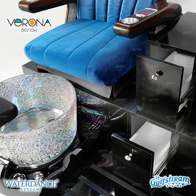 Verona Double Pedicure Bench