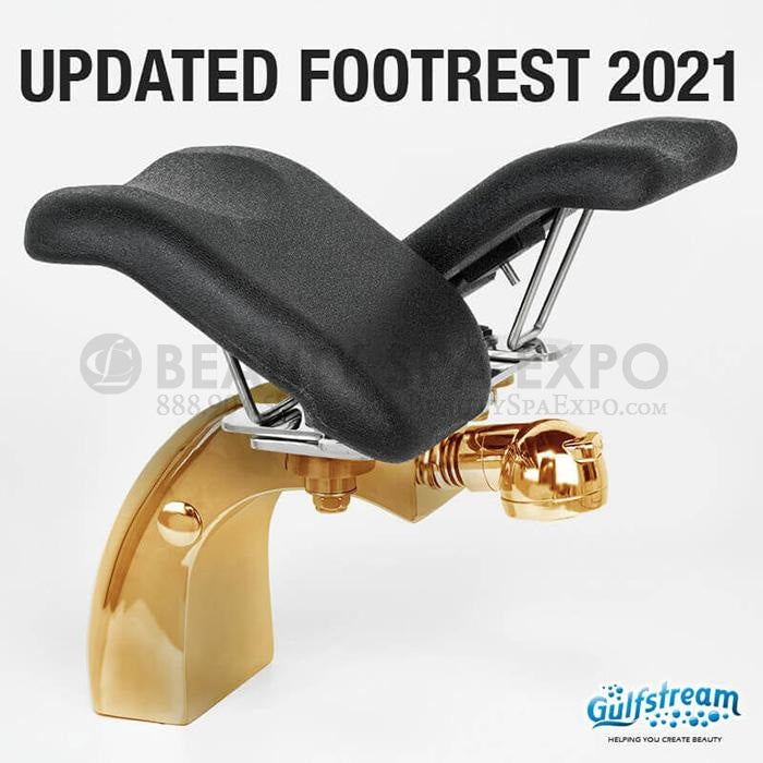 Upgraded Gold Footrest