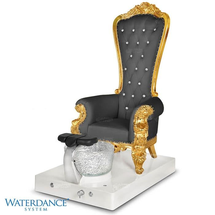 Queen Pedicure Platform is the only pedicure chair on the market with the feel of the queen throne but yet has all qualities of a regular pedicure chair.  Be different, be unique and buy the Queen Pedicure Platform. Order yours through Beauty Spa Expo.