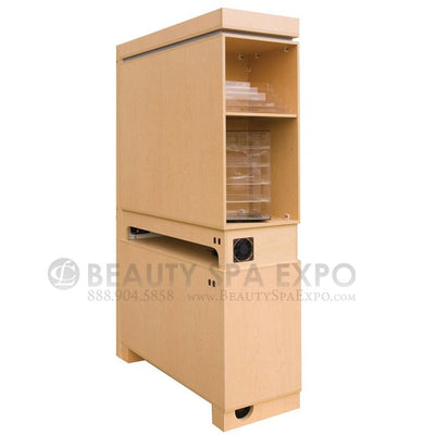 Contempo Salon Display Case with Nail Dryer