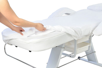 Facial Chair Cover | Massage Table cover | Facial Bed Cover | Beauty Spa Expo