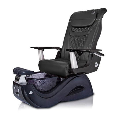Gossip BLACK Pedicure Chair with BLack T-Timeless Seat