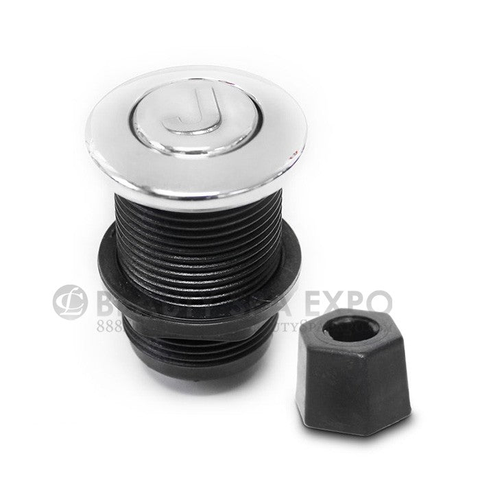 Gs4006-J – Jet Button & Compression Nut to activate jet motor whirlpool. Please order air tube separately. Compression nut requires fresh cut air tube. Online orders only.