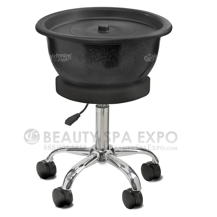 Gs9018 – Pedi Bowl Cart is today mobile on the go.  It's designed for easy maneuver or transport for daily usage.  Bowl comes in Black or Tangerine.  Buy Now!!