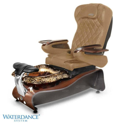 Florence Pedicure Chair uses a unique and special air system we called Waterdance. Instead of the magna jet, this pedicure chair uses AirPad that uses air to generate whirlpool effect. Super sanitized disposable liners designed to use it once.