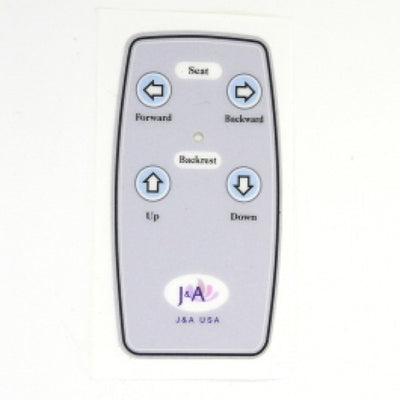 J&A - Sticker for Recline/Slide Remote