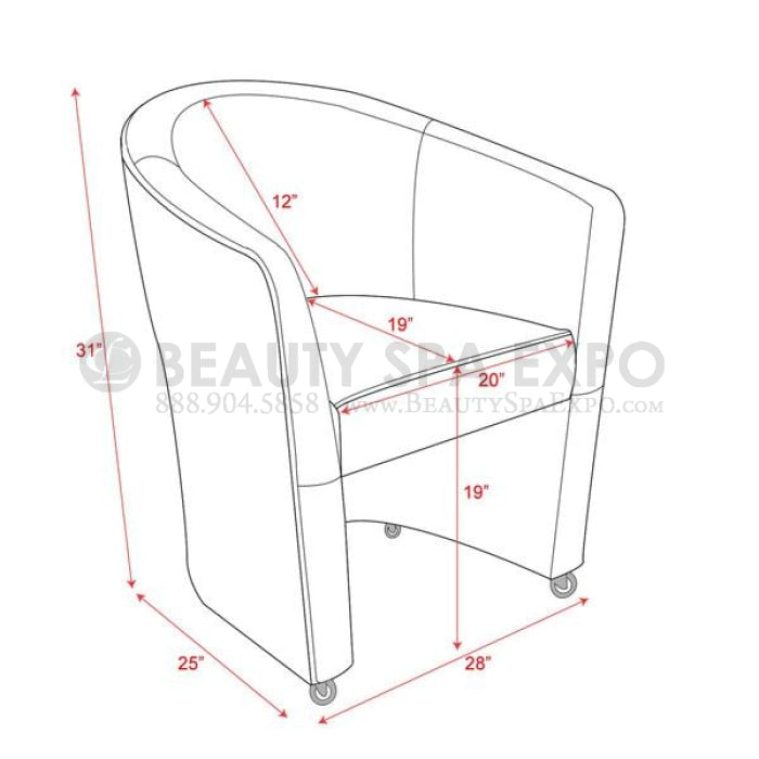 Lee Lounge Customer Chair