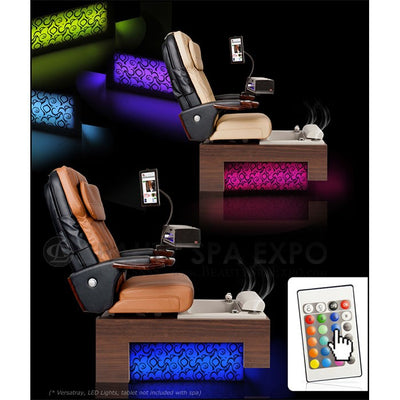 Legato Pedicure Chair. LED Lights