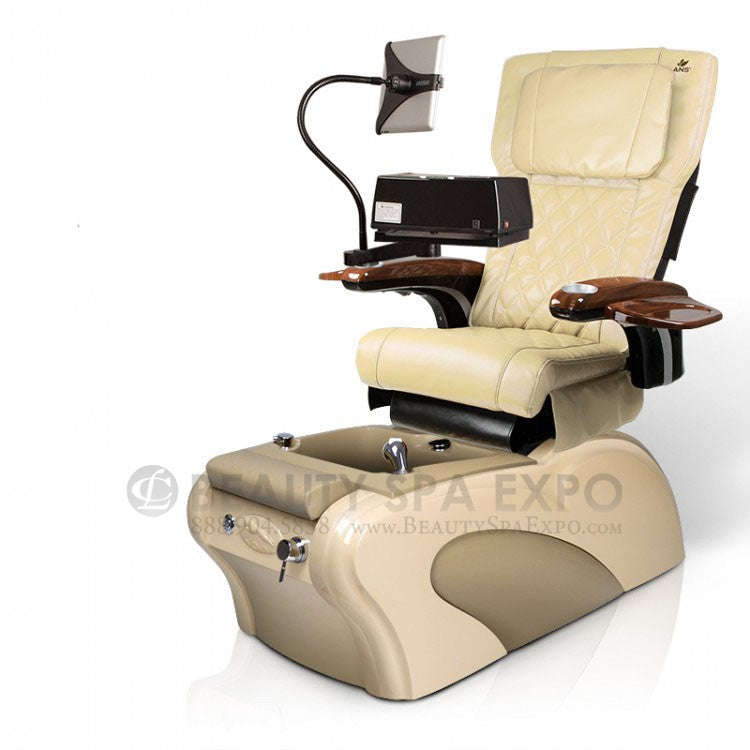 Add the beautiful Panther Pedicure Chair to your salon by calling Beauty Spa Expo. One of the few pedicure spas with removable panels, the Panther Spa Chair allows your plumbers open access without ever having to flip the chair. Order yours through Beauty Spa Expo.