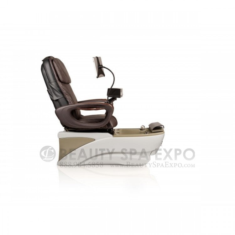 Pavia Pedicure Chair. HT 045 Espresso Seat with a Versa Tray Full Kit
