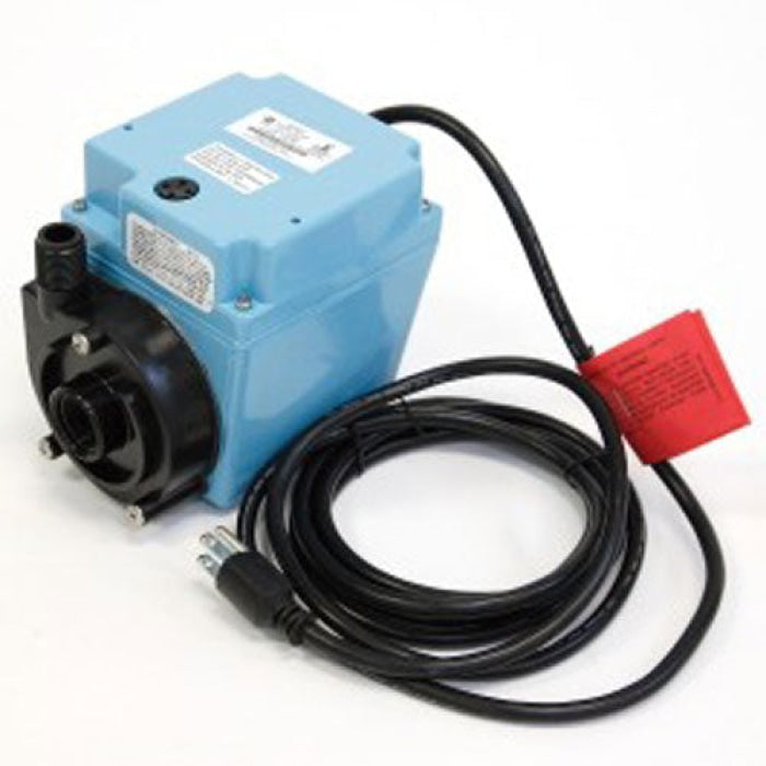 Little Giant Discharge Pump - 110V is the heavy duty option for drain pumps. Extremely reliable and high end. Quiet. Does not include a timer. Requires P trap with drain pump option. Call for specifications. Kit available.