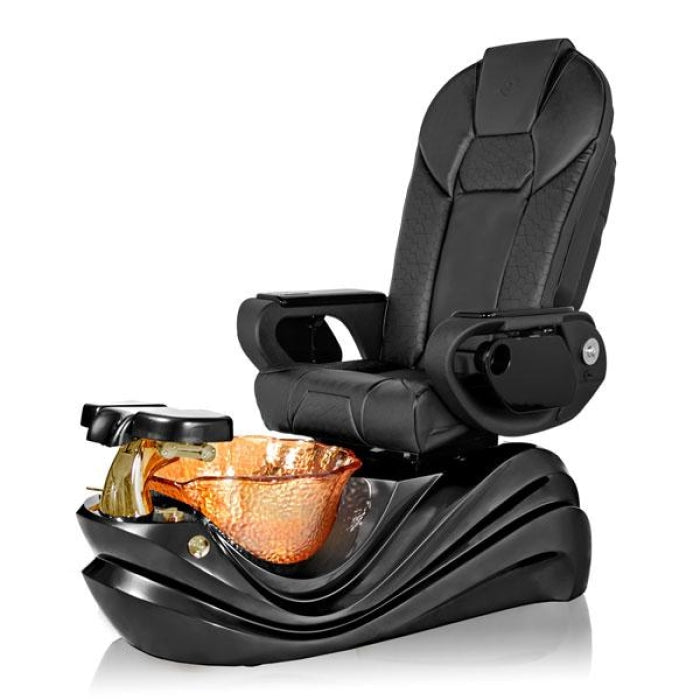 Phoenix BLACK Pedicure Chair. Order yours through Beauty Spa Expo.