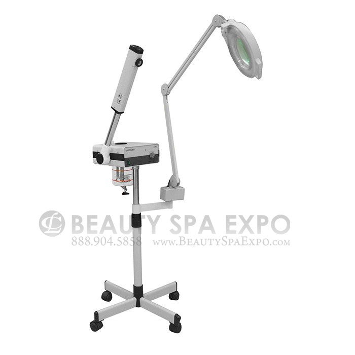 Seagoville Facial Steamer w/ Magnifying Lamp