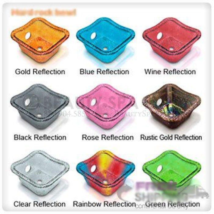 Glass Bowl Color Options