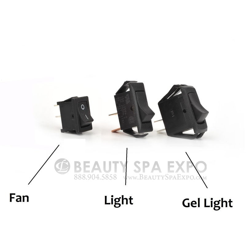 Power Switches for Manicure Tables