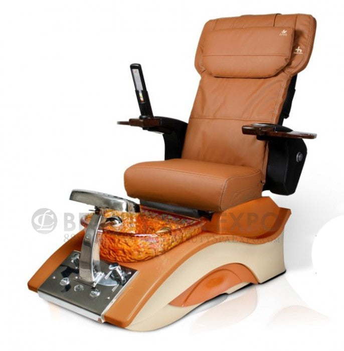 Tiwala pedicure chair with Human Touch massage system available with wholesale pricing. The Tiwala pedicure chair is a luxury ANS product with the SaniSmart jet system. Ask about upgrades. Order yours through Beauty Spa Expo.