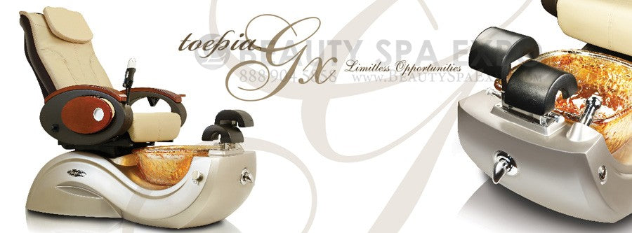 Toepia GX Pedicure Chair. Limitless Opportunities