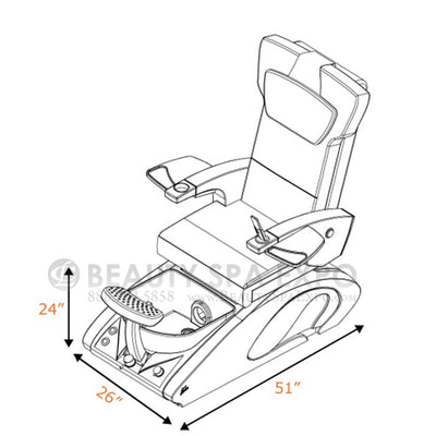 Torino Pedicure Chair