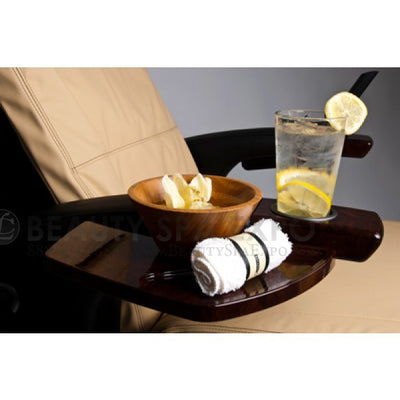 Orenza Pedicure Chair. Tray and Cup Holder