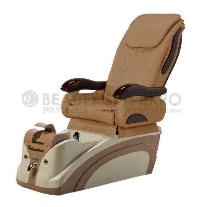 The Valentine 777  pedicure chair offers many versatile features to please your clients, and it is also easy for your technicians to operate. This chair will relieve stress all over for your clients. Order yours through Beauty Spa Expo.