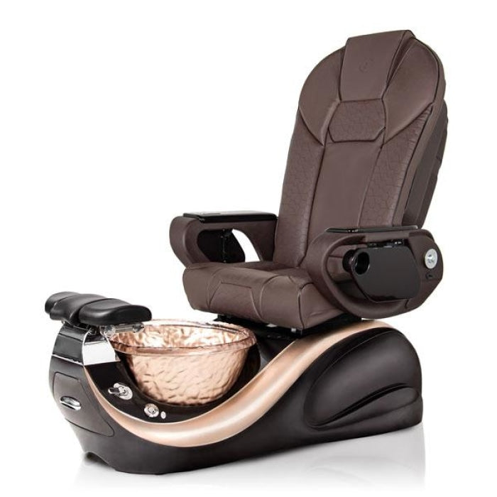 Vespa DUOTONE Pedicure Chair. Throne Chocolate Seat 
