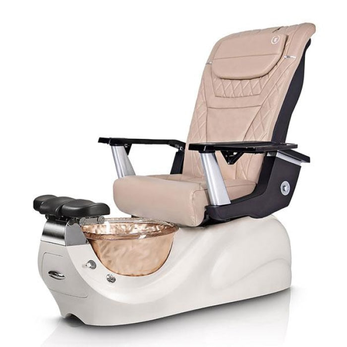 Vespa GOLD-RESIN Pedicure Chair Features Specifications Base Material Upgrade Fiberglass Sink Material Resin Massage Chair Model Throne | T-Timeless Warranty 2 Years (for Massage Chair) | 1 Year (for Tub Base and Sink) Order yours through Beauty Spa Expo..
