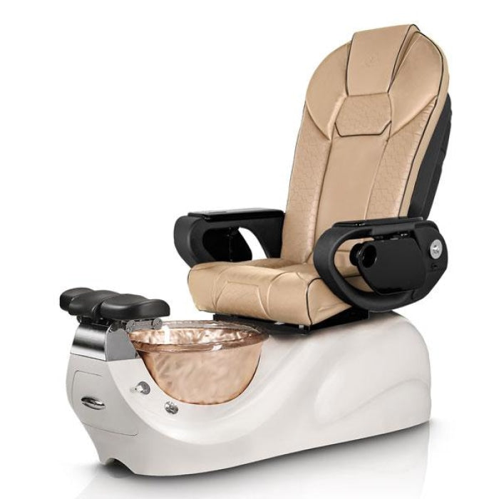 Vespa GOLD-RESIN Pedicure Chair Throne Cream Seat 